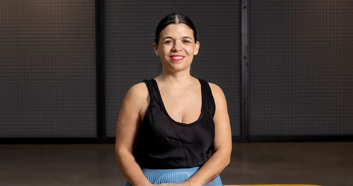 Retrato de Manuela Moscoso, curadora da 2ª Bienal das Amazônias